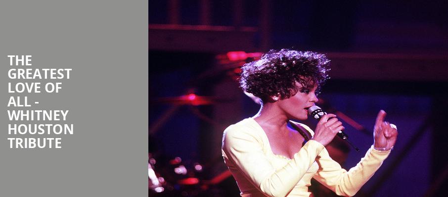 The Greatest Love of All Whitney Houston Tribute, Dreyfoos Concert Hall, West Palm Beach