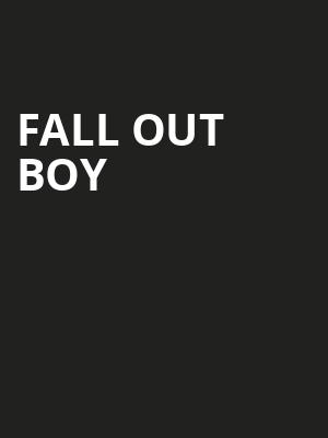 Fall Out Boy, iTHINK Financial Amphitheatre, West Palm Beach