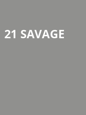 21 Savage, iTHINK Financial Amphitheatre, West Palm Beach